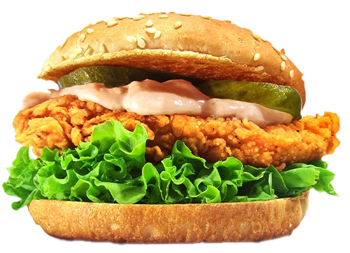 Burger crispy